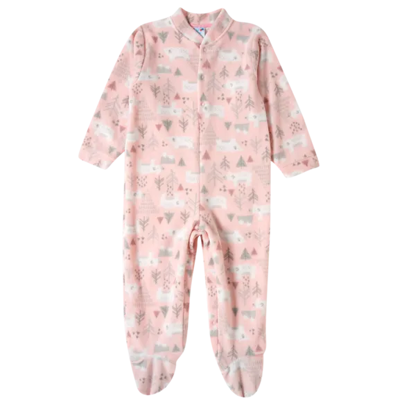 Pijama Macacão Ursa Soft Kids Tip Top