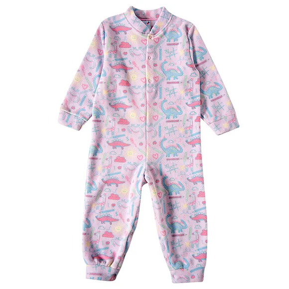 Pijama Macacão Kids Dina Soft Tip Top