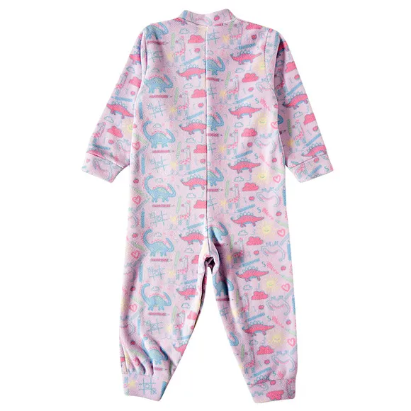 Pijama Macacão Kids Dina Soft Tip Top