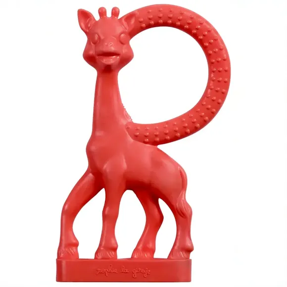 Mordedor Vanilla Vermelho Da Girafa Sophie