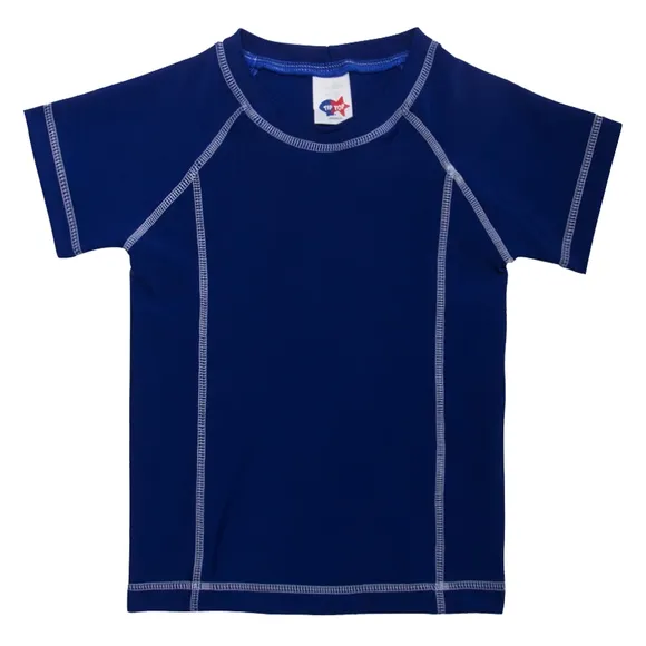 Camiseta Praia Manga Curta Kids Proteção Uv50+