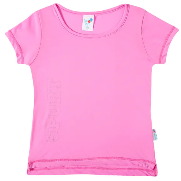 Camiseta Manga Curta Linha Fitness Silk Juvenil Tip Top