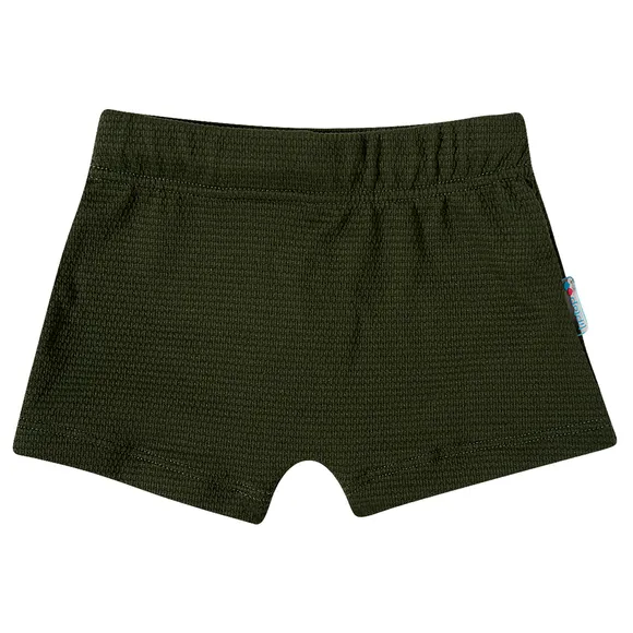 Shorts Praia Lycra Texturizada Juvenil Proteção Uv 50+ Tip Top