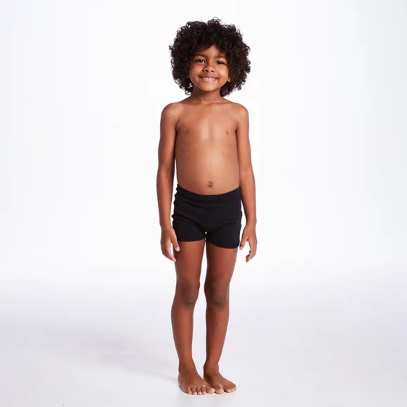 Shorts Praia Juvenil Lycra Trabalhada Proteção Uv 50+ Tip Top
