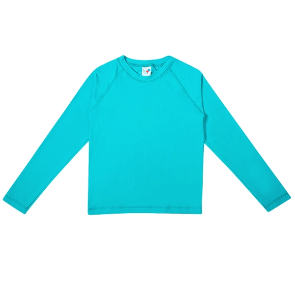 Camiseta Praia Manga Longa Juvenil Lycra Proteção Uv 50+ Tip Top