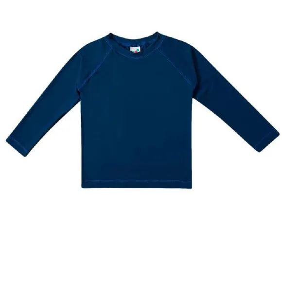 Camiseta Praia Manga Longa Juvenil Lycra Proteção Uv 50+ Tip Top
