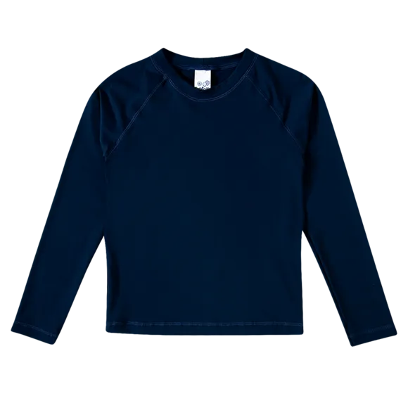 Camiseta Praia Manga Longa Juvenil Lycra Proteção Uv 50+ Tip Top