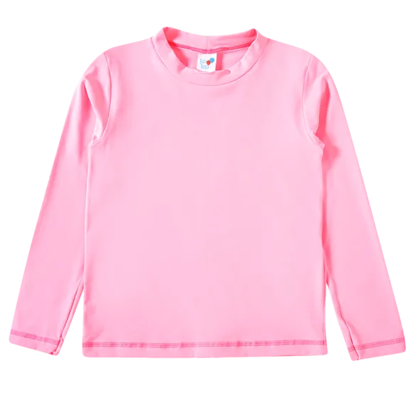 Camiseta Praia Manga Longa Juvenil Lycra Proteção Uv 50+ Tip Top