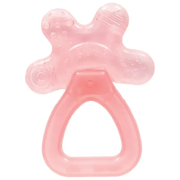 Mordedor Com Água E Chocalho Rosa Buba