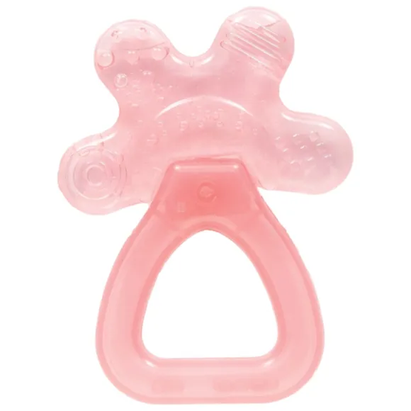 Mordedor Com Água E Chocalho Rosa Buba