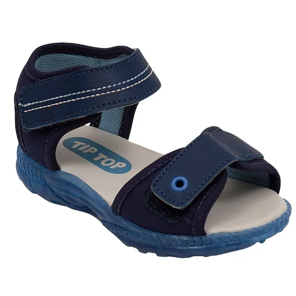 Sandália  Com Led Fecho Duplo Velcro