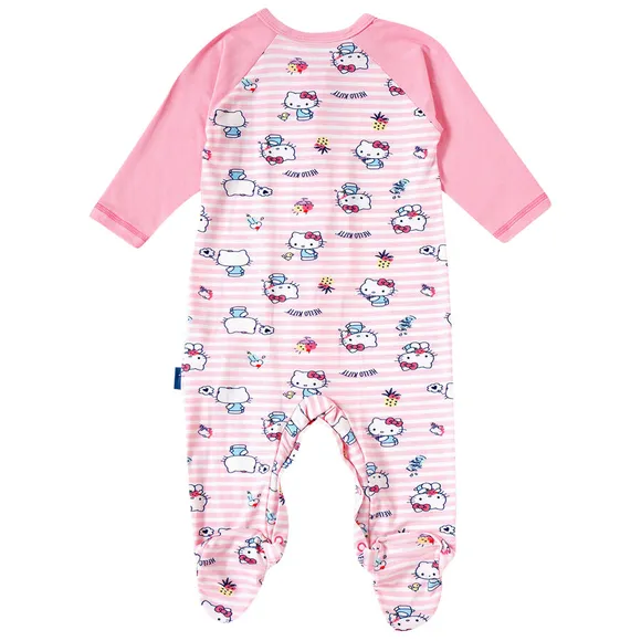 Pijama Macacão Bebê Toque Especial Hello Kitty Viscolycra Tip Top