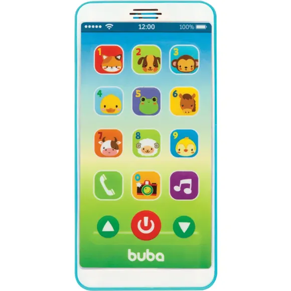 Brinquedo Baby Phone Azul Buba