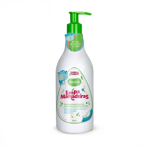 Higienizador Vegano Limpa Mamadeiras 500ml Bioclub