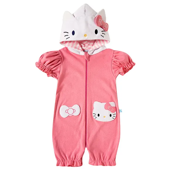 Macaquinho Divertidos Toddler Hello Kitty Suedine Tip Top