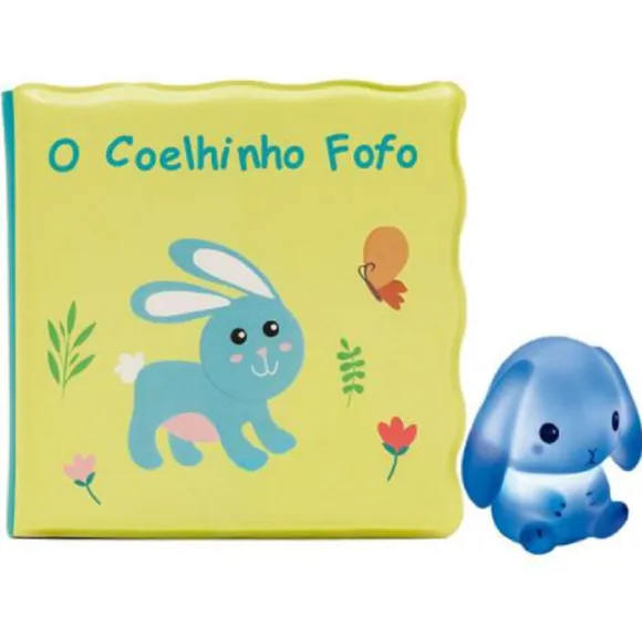 Livro De Banho E Coelhinho Buba
