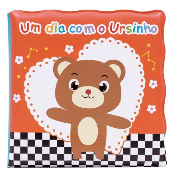 Livro De Banho Um Dia Com O Ursinho Buba