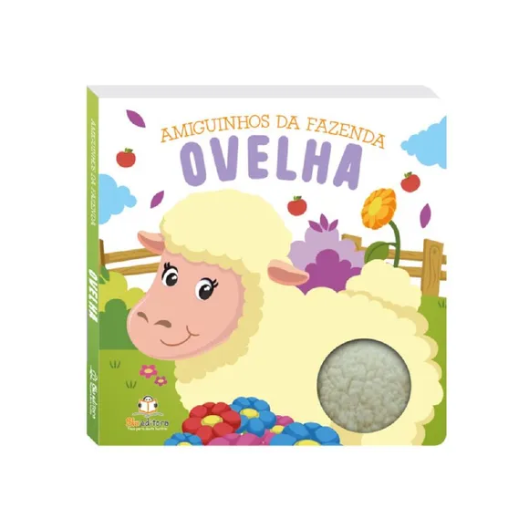 Livro Amiguinhos Da Fazenda Ovelha Blu Editora