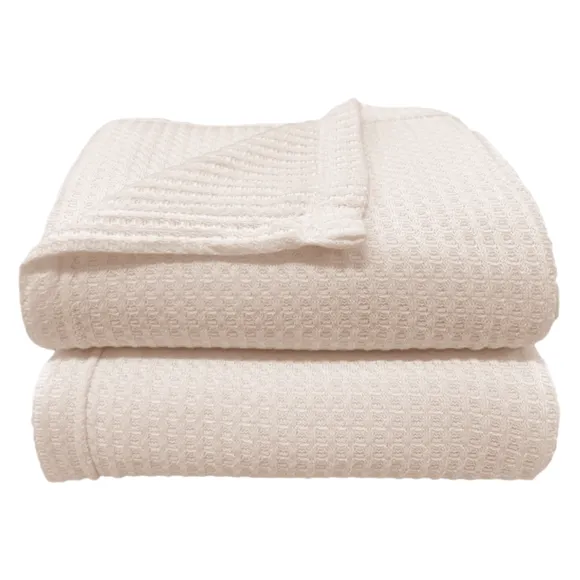 Manta Tricot Donna Termocelular Cubes Bege Laço Bebê