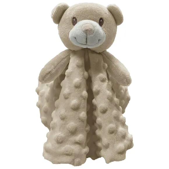 Naninha Meu Primeiro Urso Bege Laço Bebê