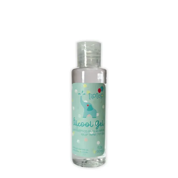 Álcool Em Gel Antisséptico Para As Mãos 60 Ml Ip Top