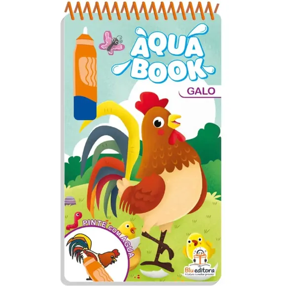 Livro Aqua Book Galo Blu Editora