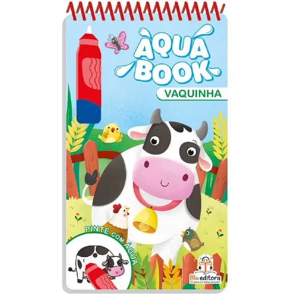 Livro Aqua Book Vaquinha Blu Editora
