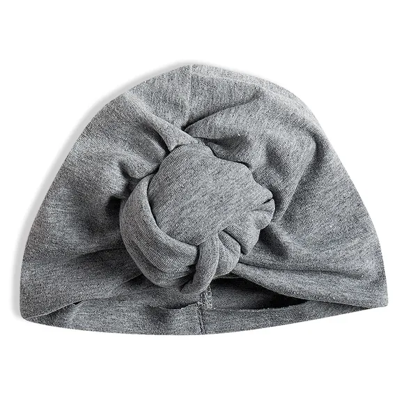 Turbante Nó Bebê Estampa Lisa Tip Top
