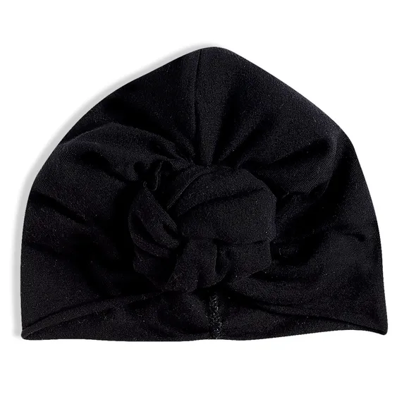 Turbante Nó Bebê Estampa Lisa Tip Top