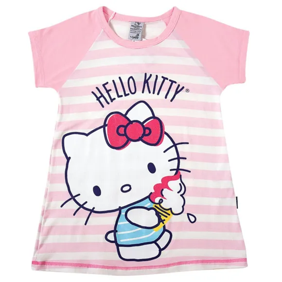 Camisola Kids Hello Kitty Viscolycra Toque Especial Tip Top