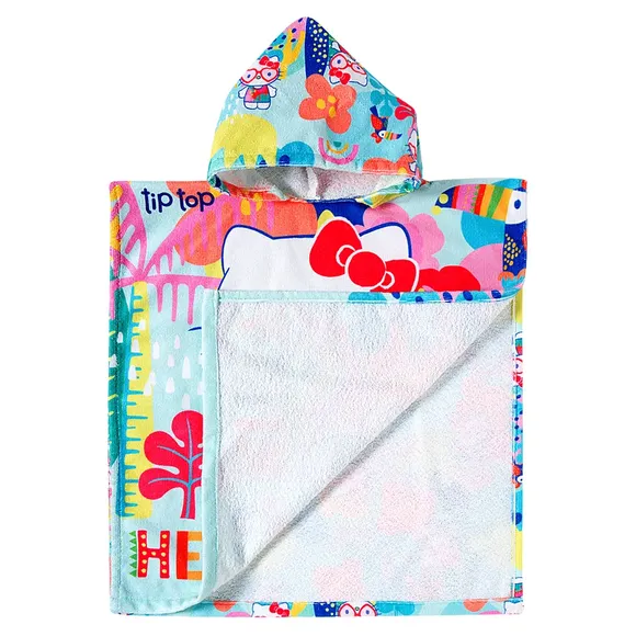 Poncho De Praia Kids Hello Kitty Tip Top