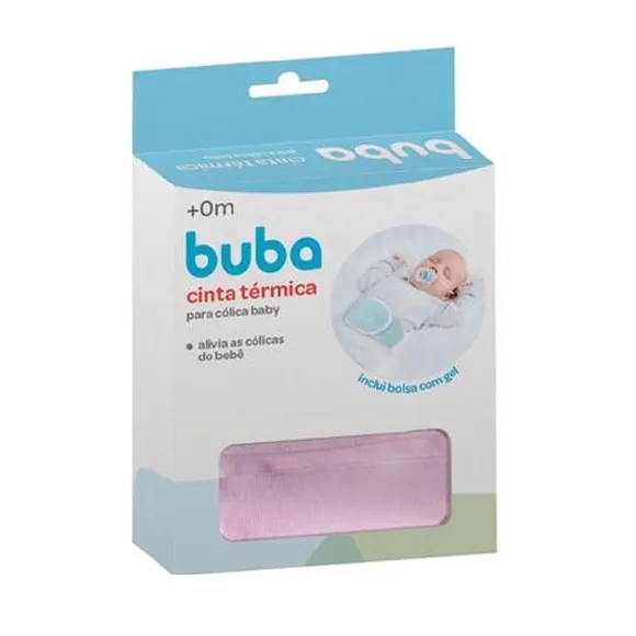 Faixa Térmica Abdominal Baby Rosa Buba