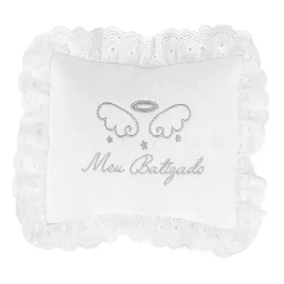 Almofada Meu Batizado Hug Baby