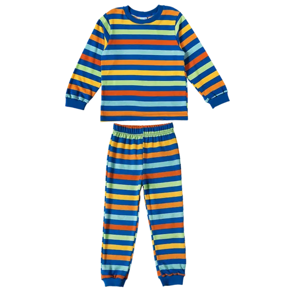 Pijama Longo Listras Moletinho Adulto