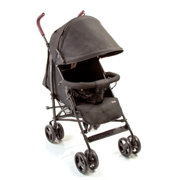 Carrinho De Bebe Rock Black Total Infanti