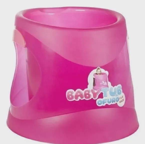 Banheira Ofurô 1 A 6 Anos Fluor Pink Turminha Guara