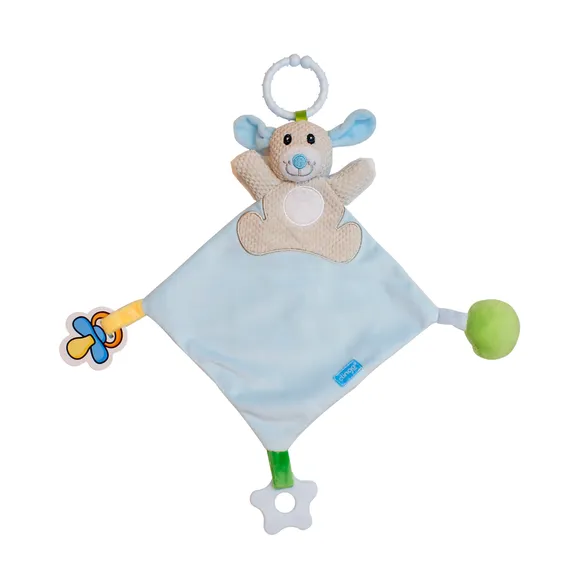 Naninha Com Mordedor Urso Azul Clingo