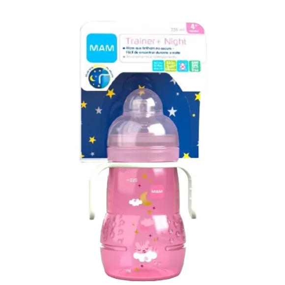 Copo De Transição Treiner Night 220ml Rosa Mam