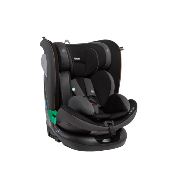 Cadeira Auto 360 Isofix 0 A 36kg Nonna Preto Noturno Infanti