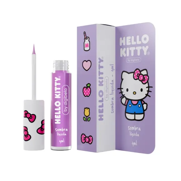 Sombra Liquida Lilás Hello Kitty