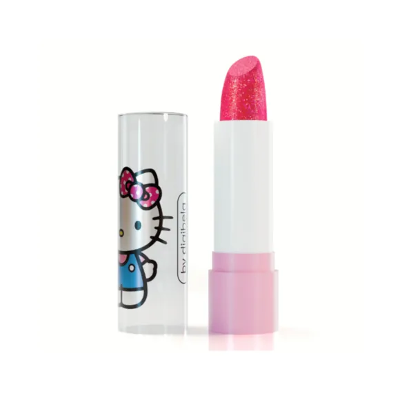 Batom Com Glitter 3g Maçã Do Amor Hello Kitty
