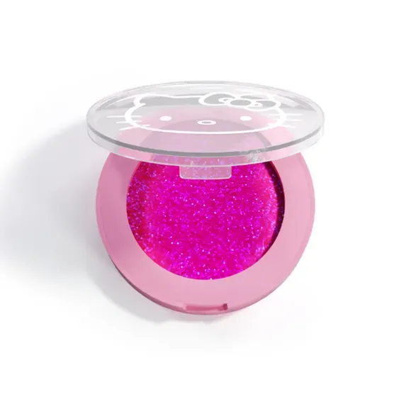 Sombra Com Glitter Pink Hello Kitty