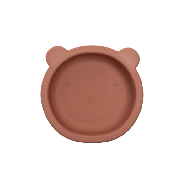 Bowl De Silicone Com Ventosa Ursinho Terracota Infanti