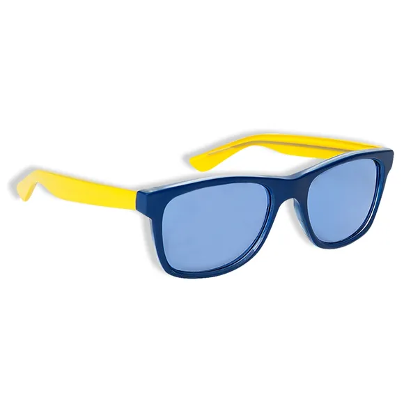 Oculos Metalzilo Azul Com Amarelo Kids