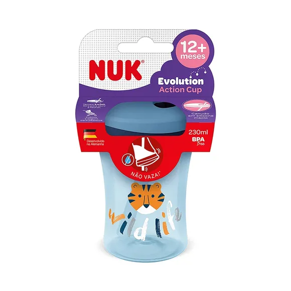 Copo Sortido Action Evolution Azul  12m+ Nuk