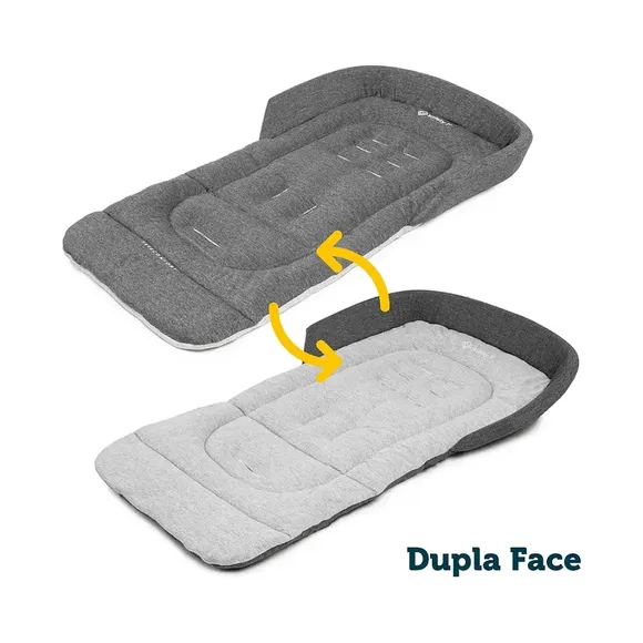 Almofada Para Carrinho Safe Comfort Dark Melange E Light Melange Safety
