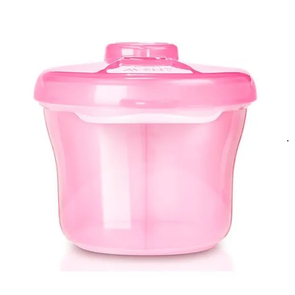 Porta Leite Em Pó Rosa Avent