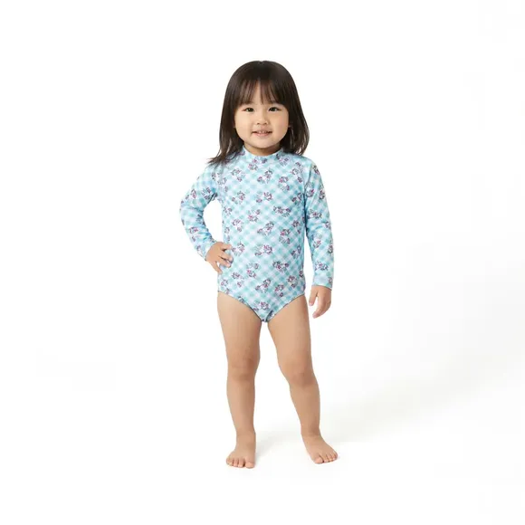 Body Praia Toddler Unicórnio Elastano Proteção Uv 50+ Tip Top
