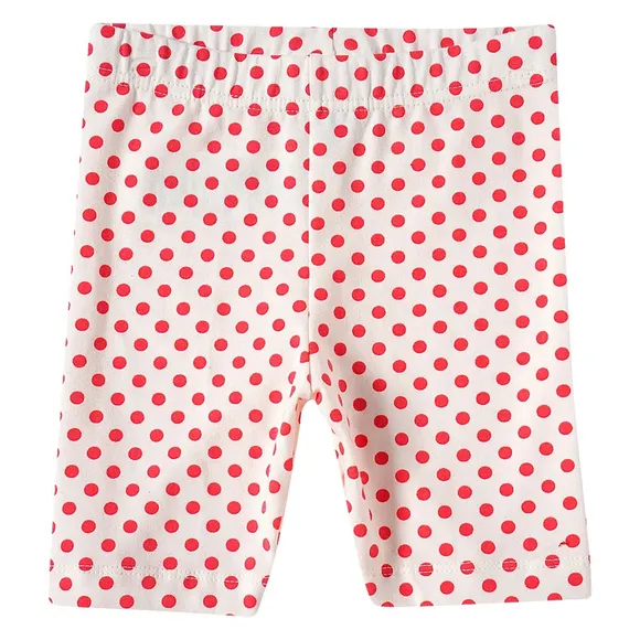 Shorts kids Bolinhas Vermelhas Cotton Tip Top
