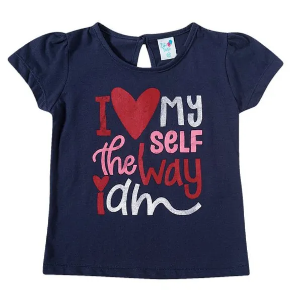Blusa Toddler 1 a 3 Anos Meia Malha Tip Top